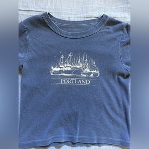 Brandy Melville Portland Baby Tee